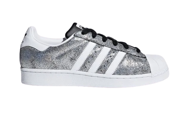 Adidas Superstar Women Original Shoes White/ Silver  Da9099