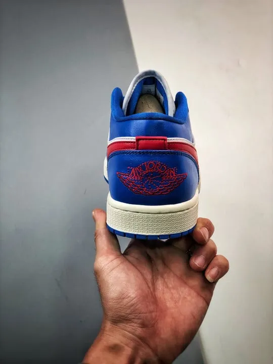 Air Jordan 1 Low Sport Blue/Gym Red-White DC0774-416