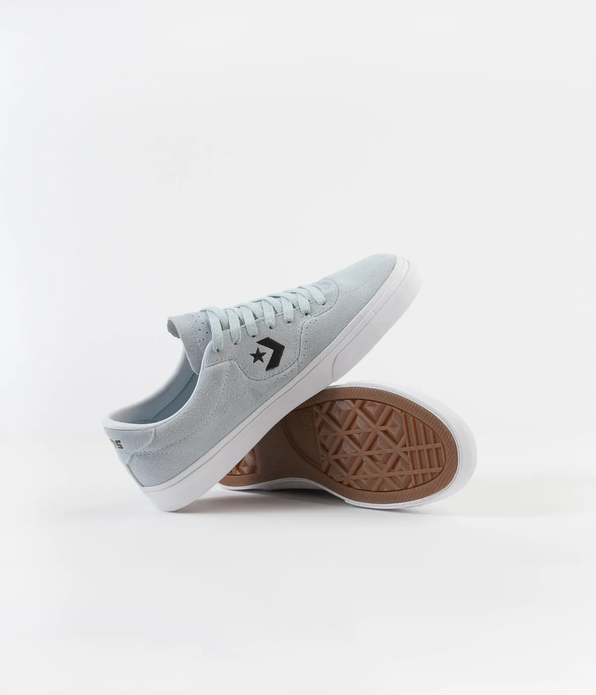 Converse Louie Lopez Pro Ox Suede Shoes - Polar Blue / Black / White
