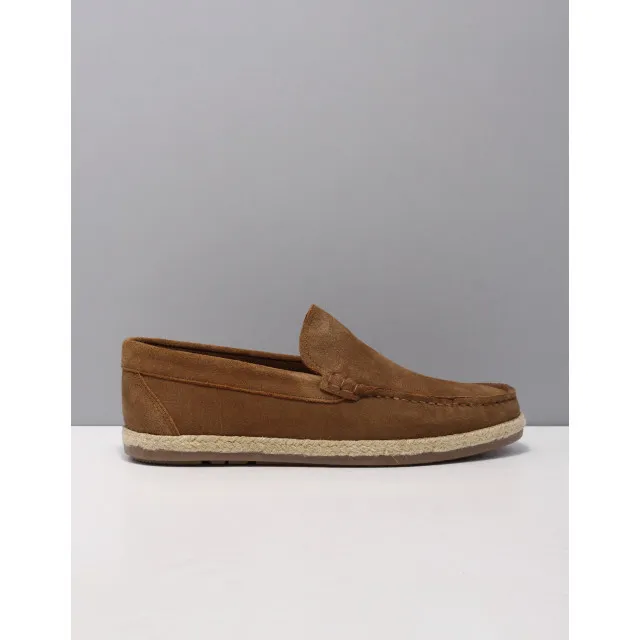 Cypres Espadrilles heren 2210355 tabacco 4709 suede