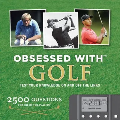 David Shedloski: OBSESSED WITH GOLF Z1 [2008] hardback