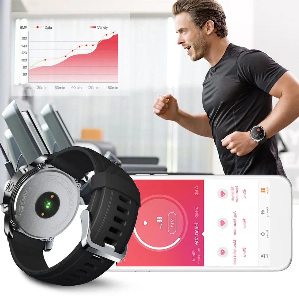 Dual Display Smart Watch Sport
