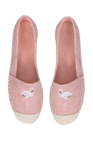 Flamingo Espadrilles Roze