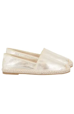 Metallic Espadrilles Gold