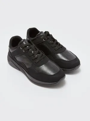 NEGRU Pantofi Sport