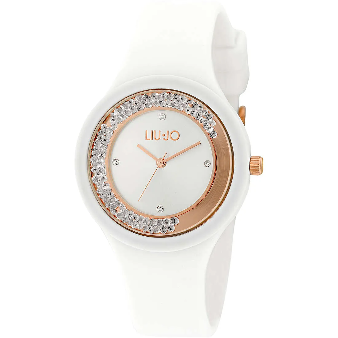 Orologio Solo Tempo Bianco Donna Liujo Dancing Sport TLJ1419