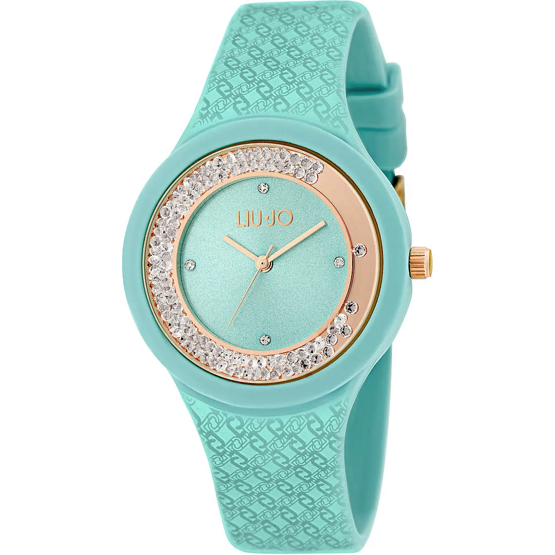 Orologio Solo Tempo Turchese Donna Liujo Dancing Sport Texture TLJ1956