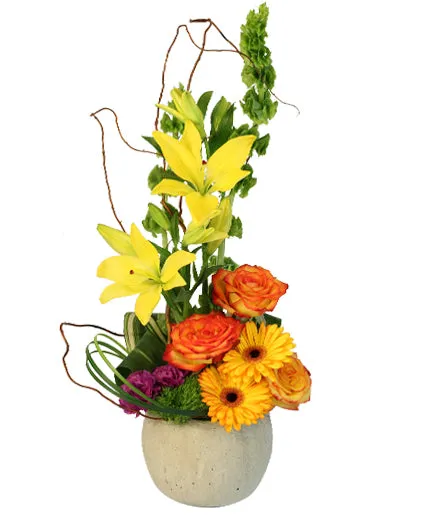 'Rich & Bold' Flower Arrangement