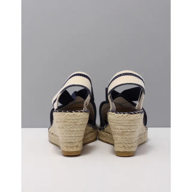 Viguera Espadrilles dames rayas marino