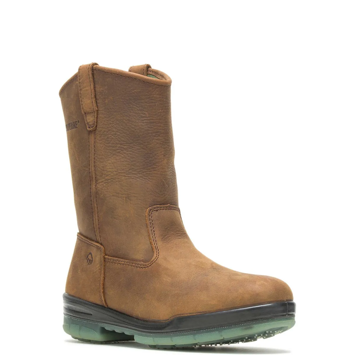 Wolverine Durashocks Wellington Wp Men's Steel Toe Work Boot (w03258) In Malt